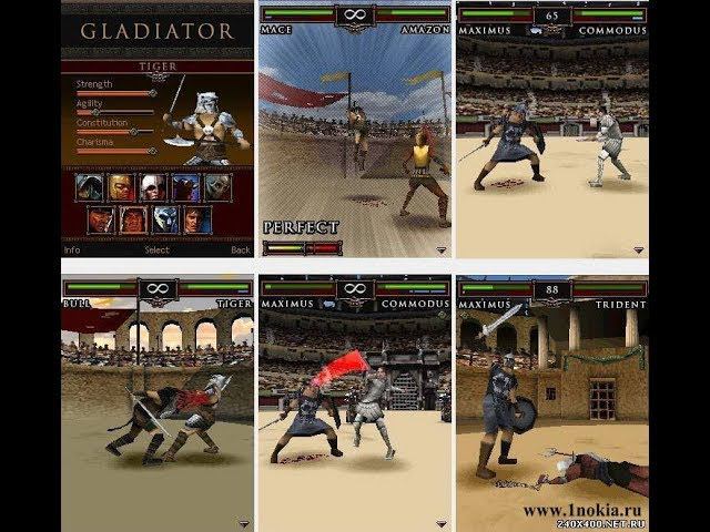 Gladiator 3D - FISHLABS (Java Mobile Game) смотреть онлайн