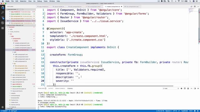 Angular 6 - MEAN Stack Crash Course - Part 4: Completing The User Interface смотреть онлайн