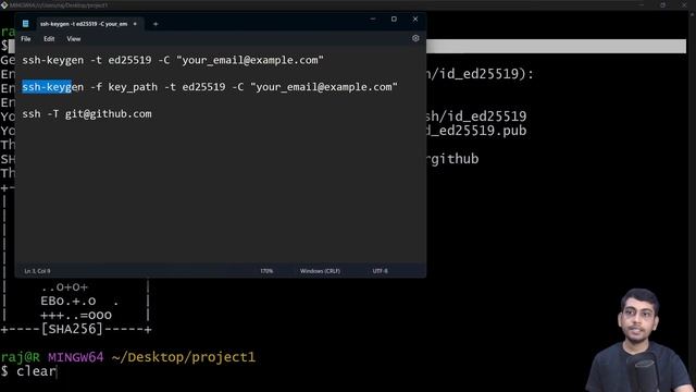 Setup SSH for Github Account смотреть онлайн