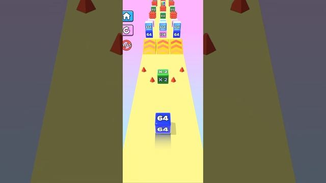 Прохождение игры Jelly run 2048 смотреть онлайн