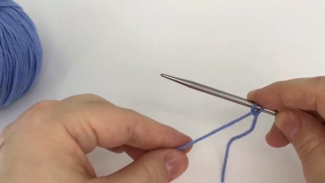 Как набирать петли на спицы смотреть онлайн