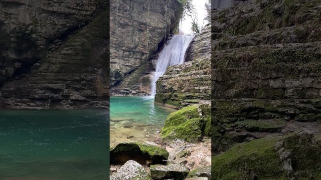 Ольгинский Водопад. Абхазия. смотреть онлайн