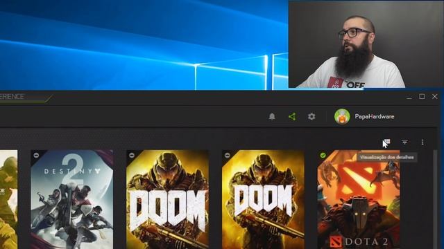 COMO OTIMIZAR SEUS JOGOS COM GEFORCE EXPERIENCE смотреть онлайн