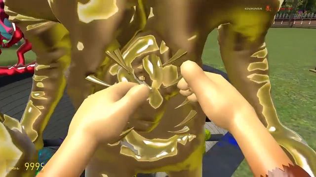 BLENDER ALL NEW ARMY GARTEN OF BANBAN FAMILY SPARTAN KICKING in Garry's Mod?! смотреть онлайн