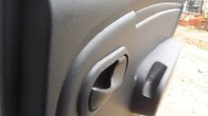 как снять обшивку задних дверей  рено логан