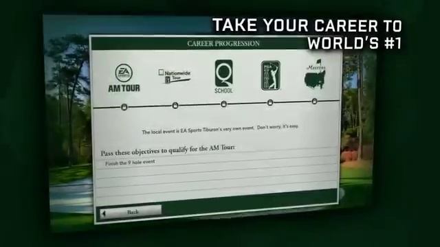 Tiger Woods PGA Tour 12 The Masters video game - PC Mac смотреть онлайн