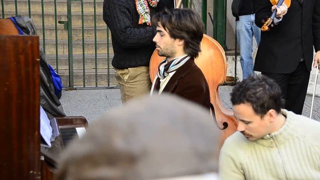 Tango music in Buenos Aires, Argentina. смотреть онлайн