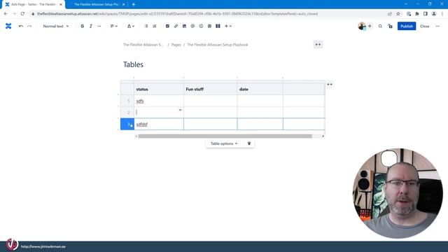 Table Macro In Confluence