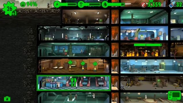 Открытие боксов в Fallout Shelter. смотреть онлайн