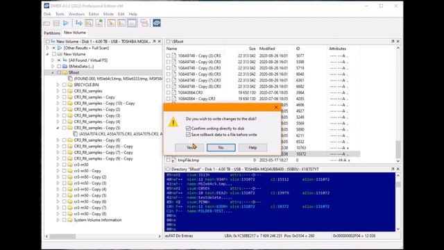 Folder turns into File - How to recover the data - DMDE смотреть онлайн