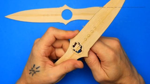 SKELETON KNIFE из деревянной линейки. Как сделать Скелетный Нож из дерева своими руками. CS:GO DIY смотреть онлайн