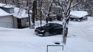 Что может 4matic в снегу?! Mercedes E class w212 | qzece