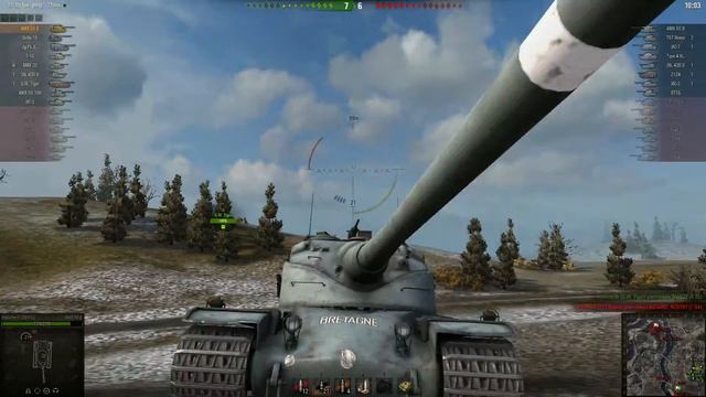 АМХ 50В. 9000 урона. World of Tanks. смотреть онлайн