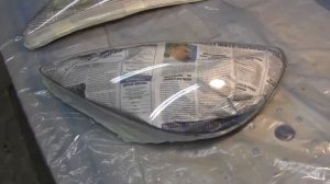 Восстановление фар - Honda Fit [часть2-стекла]