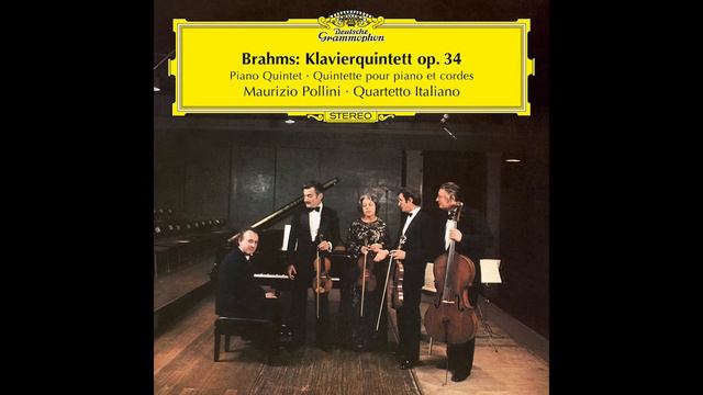 Johannes Brahms — Piano Quintet in F minor — Maurizio Pollini, Quartetto Italiano, 1980 [24/96] смотреть онлайн