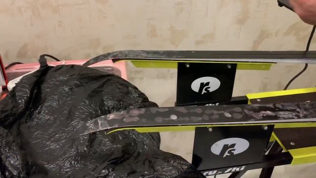 Подготовка беговых лыж в домашних условиях Часть 2. смотреть онлайн