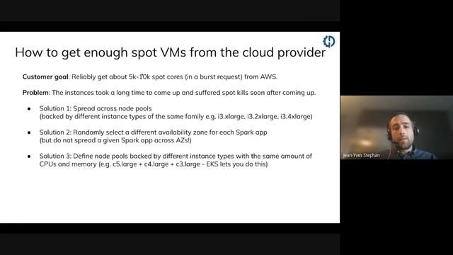 Success & Challenges running Spark on Kubernetes at scale by Jean-Yves смотреть онлайн