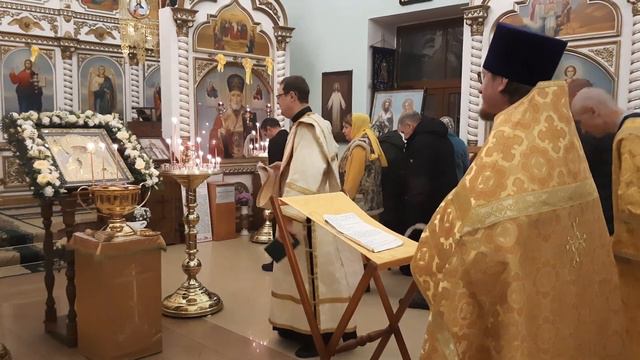 Водосв. молебен Святит.Николаю в Престольный праздник. 19.12.23г. Г. Уссурийск. Прим. край. смотреть онлайн