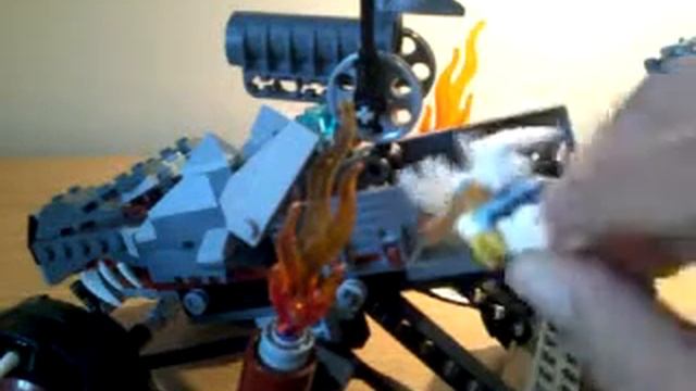 Обзор Lego Chima танк волков