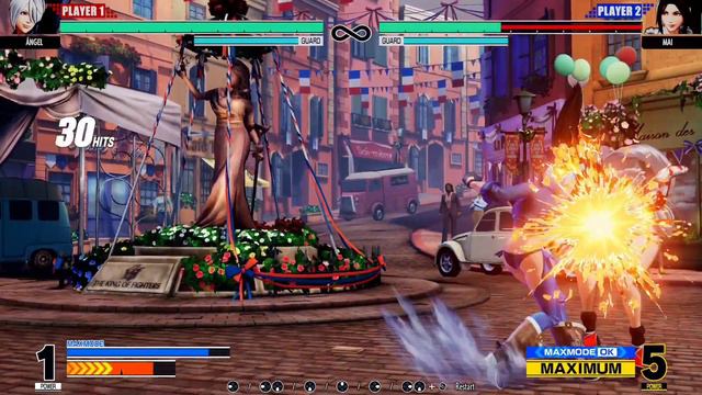 ANGEL STUN TOD COMBO KOFXV KOF15 смотреть онлайн
