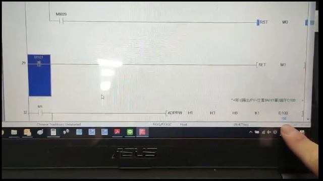 FX3G Controlling Temperature Controller Via FX3U-485ADP-MB