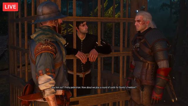 The Witcher 3 Open Sesame : The Safecraker "Go to the mercenaries' camp and talk to Quinto" смотреть онлайн