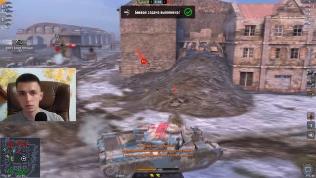 Chieftain mk 6 - ЧЕСТНЫЙ ОБЗОР ? КАК ИГРАТЬ? ? WoT Blitz смотреть онлайн