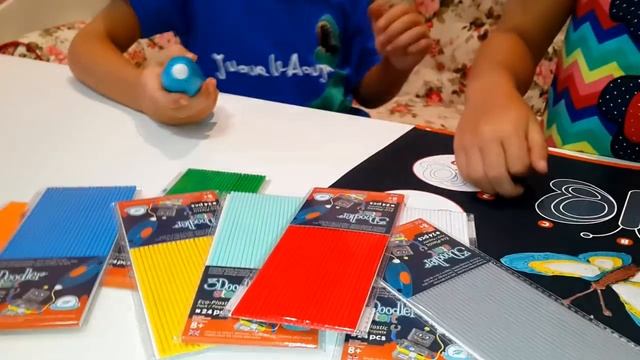 Обзор 3D ручка 3Doodler Start Креатив Рисую Бабочку смотреть онлайн