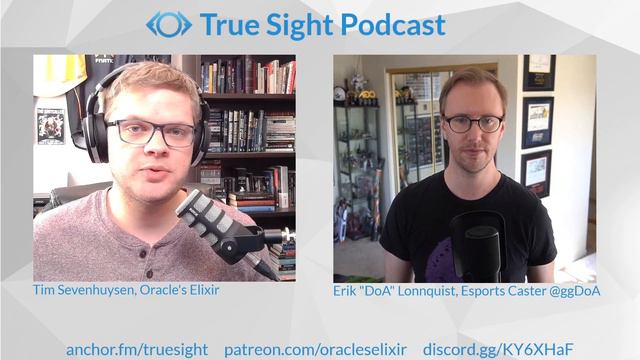 True Sight Podcast Ep. 13 – Erik "DoA" Lonnquist on esports casting and making the industry better смотреть онлайн