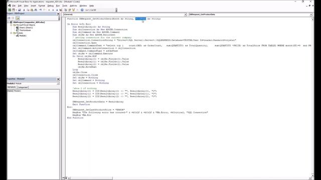 T-SQL: data reading from SQL database using excel custom function. PART 2 смотреть онлайн