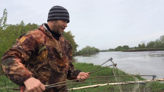 Рыбалка на подъемник (паука). Ч.1 Рассказываем о подробной сборке подъемника (паука). смотреть онлайн
