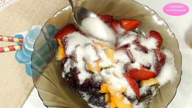 Галета ,,Фруктово - ягодный соблазн,, - Французский летний пирог! смотреть онлайн