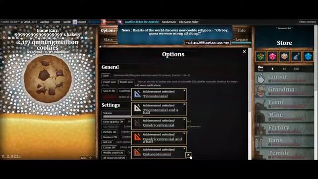 Cookie Clicker Cheat and secret Achievement guide. смотреть онлайн