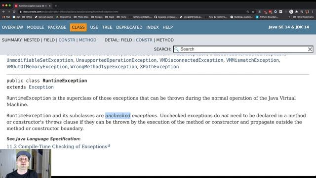 CS 125 Fall 2020 Lesson 50: Errors, Checked Exceptions, Unchecked Exceptions смотреть онлайн