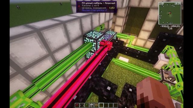 Minecraft IC2+AE2 Завод для производства урановых стержней и свинца смотреть онлайн