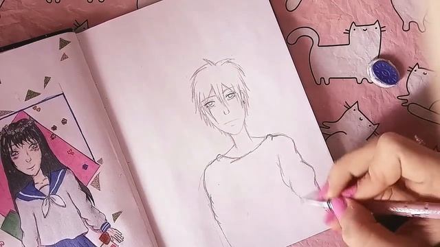 Как я рисую? ~ Набросок карандашом смотреть онлайн