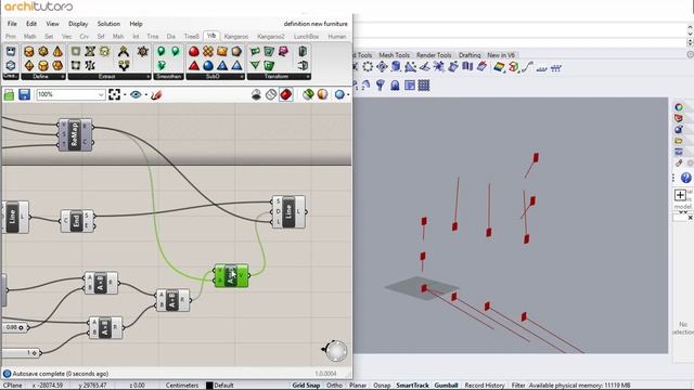 Grasshopper Tutorial | Parametric Furniture Design смотреть онлайн