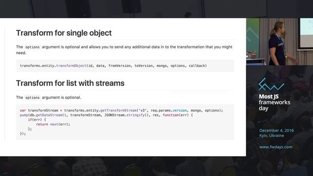 Андрей Шумада "Data migration in node.js rest api and mongo db " смотреть онлайн