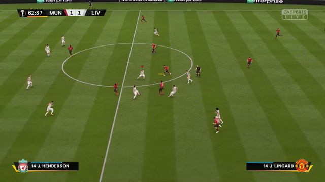 FIFA 19 | Manchester United vs Liverpool - UEFA Europa League - Full Match & Gameplay смотреть онлайн