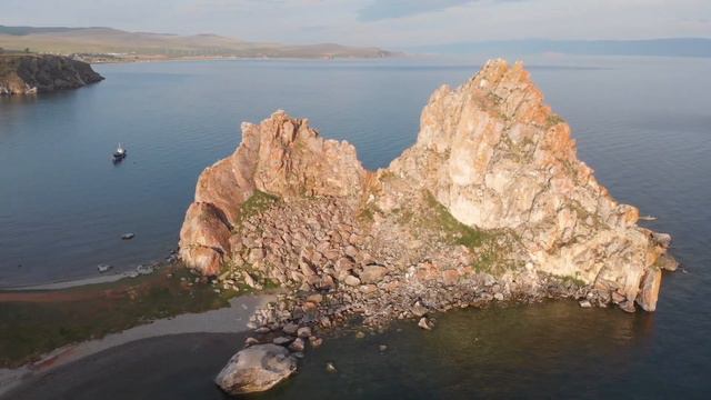 Загадочный Байкал. Жемчужины Ольхона-мыс Бурхан и скала Шаманка. смотреть онлайн