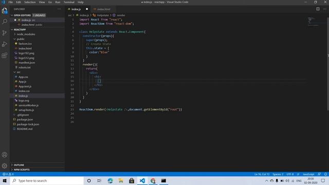 State in React JS (Hindi) смотреть онлайн