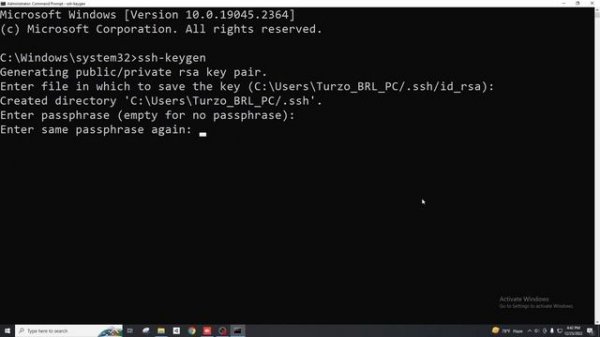 Create SSH Public Keygen on Windows | How to Generate SSH Key in Windows | SSH | id_rsa.pub key