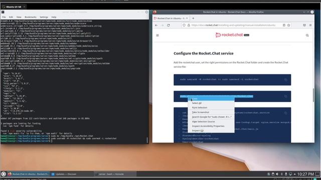 install rocket chat server on ubuntu 20.04 смотреть онлайн