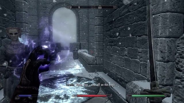 Skyrim :: How to Join the College of Winterhold смотреть онлайн
