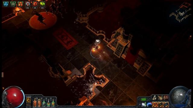 Path of Exile - LV97 Ranger COC Arc + EK + FireBall Build смотреть онлайн