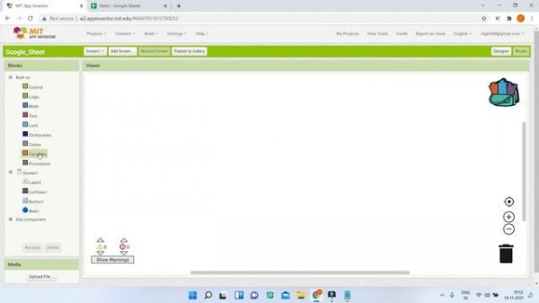 Read/Get Data from Google Sheet in MIT App Inventor [Google Sheet Database] || EASIEST METHOD 2023!