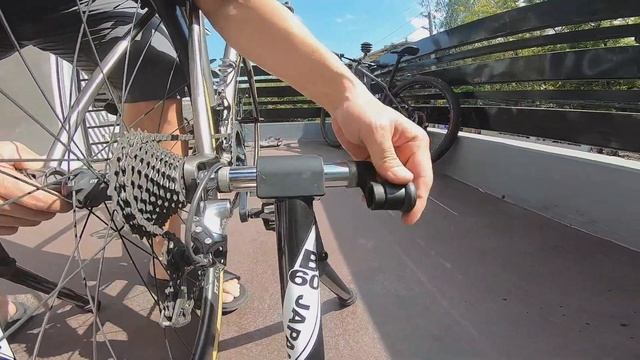 BIKE TRAINER, HOW TO SETUP ?HOW TO  USE ? |LYNSKEY R350 | MINOURA B60 | 3-28-2020
