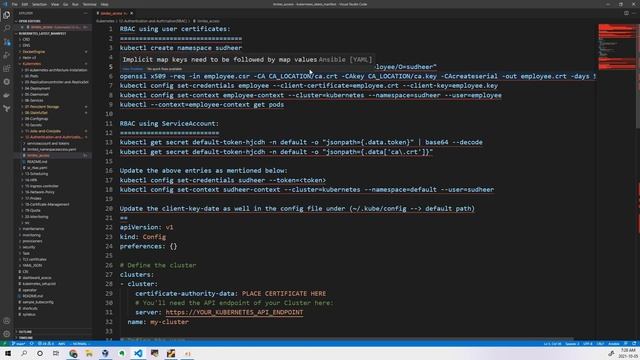 Kubernetes Authentication and Authorization - Part1 смотреть онлайн
