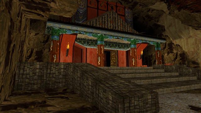 Tomb Raider 2. 15 уровень. Temple of Xian. Часть 1. смотреть онлайн