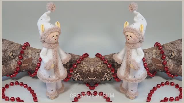 Эльф из фетра и коробки для яиц смотреть онлайн